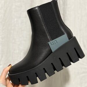 Black Chunky Ankle Boots from united nude